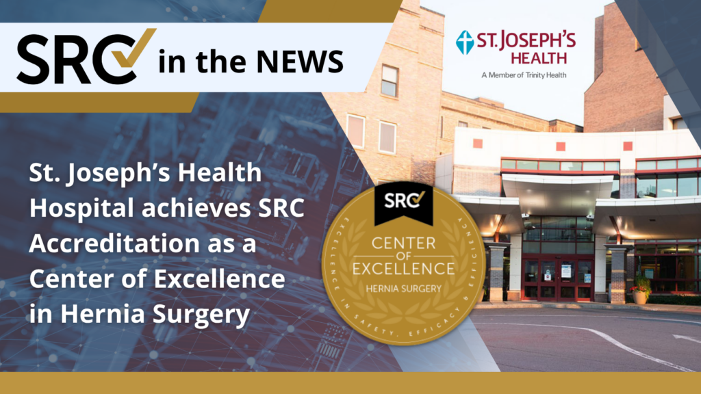 SRC in the News picture and picture of St. Joseph's Health building